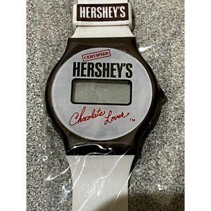 Vintage Hershey's Chocolate Lover Promo Watch Quartz Digital NOS NEW in package